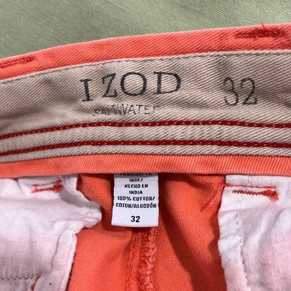 Men's Shorts Brooks Brothers & Izod Size 32 Bundle lot of 2 Pairs Preppy Golf - Picture 14 of 15